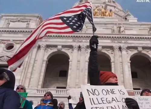 From Reenactments to Resistance: Americans Rally to Defend Democracy